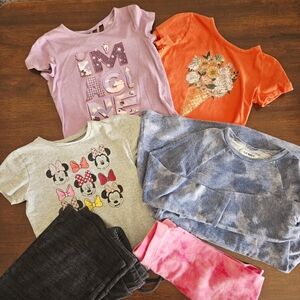 6 Pack Girls Size Small 6/7 Old Navy Wardrobe